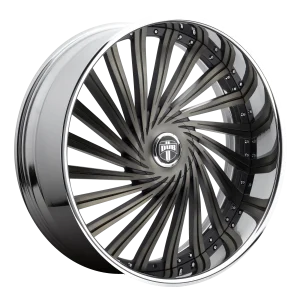DUB – S241 DAZED – Gunmetal – 24″x10″ 5mm – All weather Wheels – S241240008+05